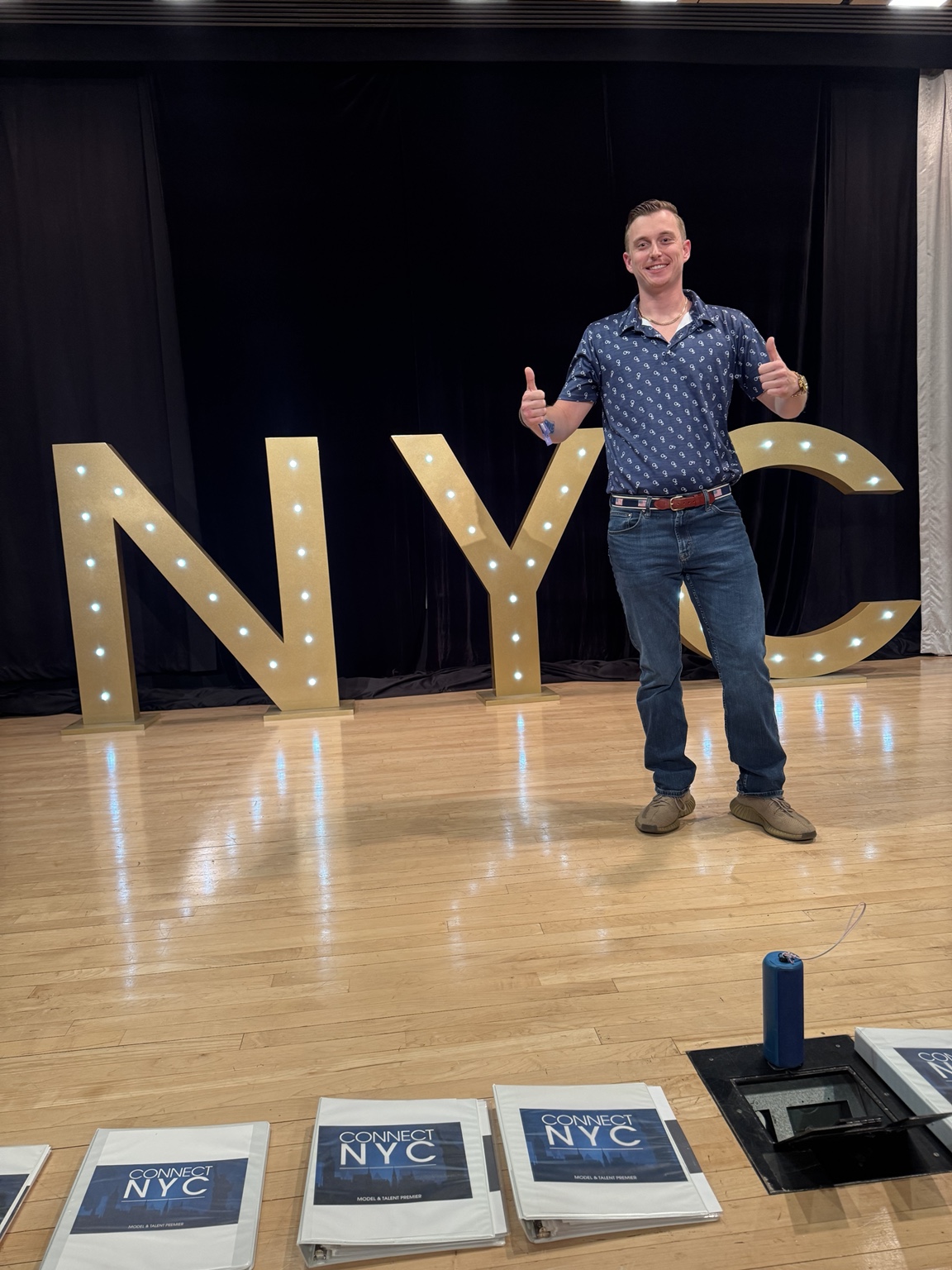 Mark Brown at the Connect NYC event
